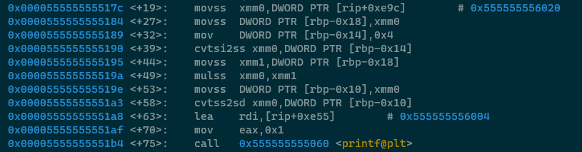 Multiplication ASM chunk 1.